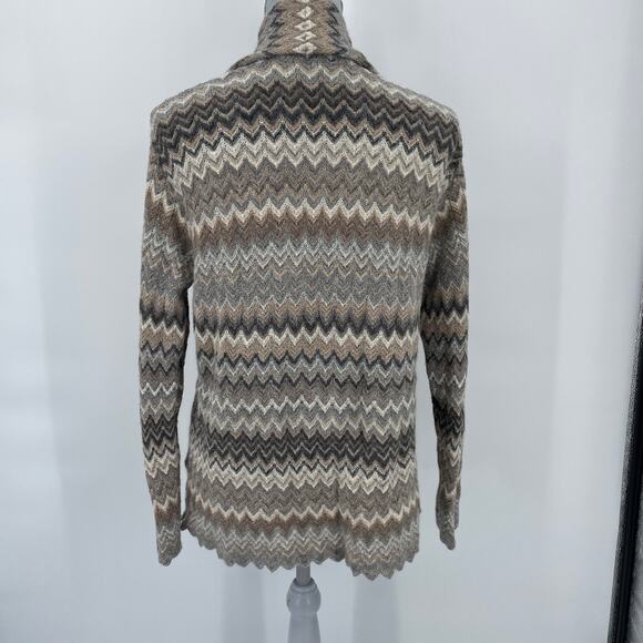 Simply Natural Myssoni Cardigan 100% Baby Alpaca Size XL Sweater - Picture 5 of 7
